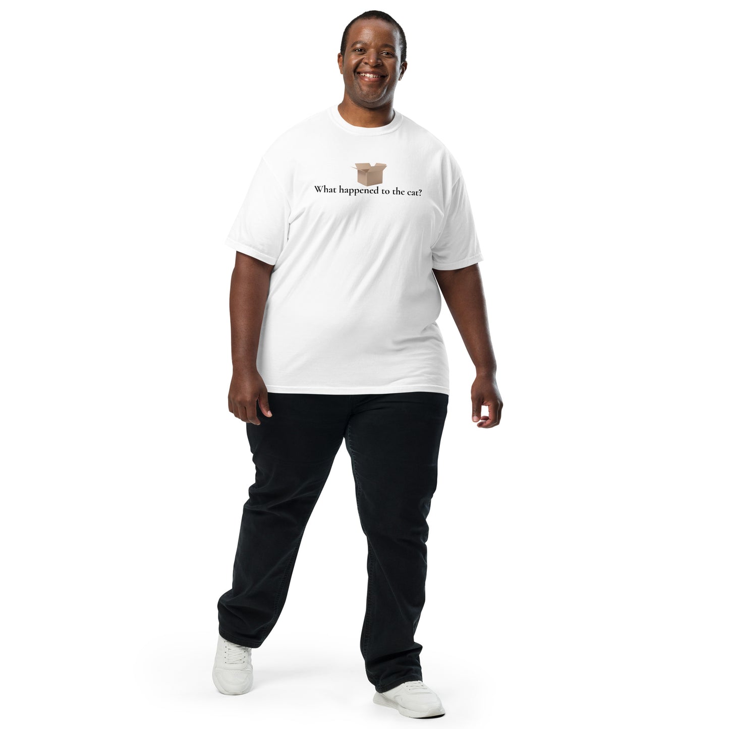 "What Happened?" garment-dyed heavyweight t-shirt