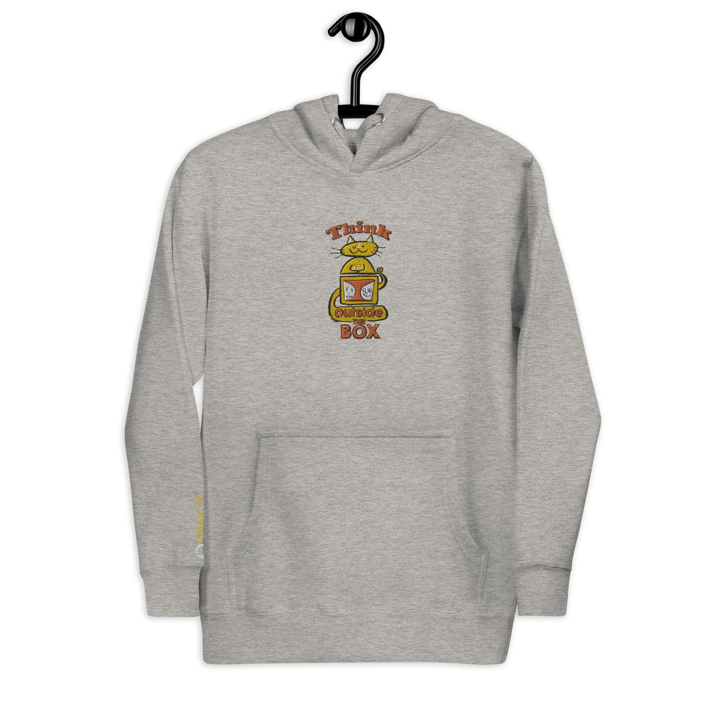 "Think outside the box" hoodie for all