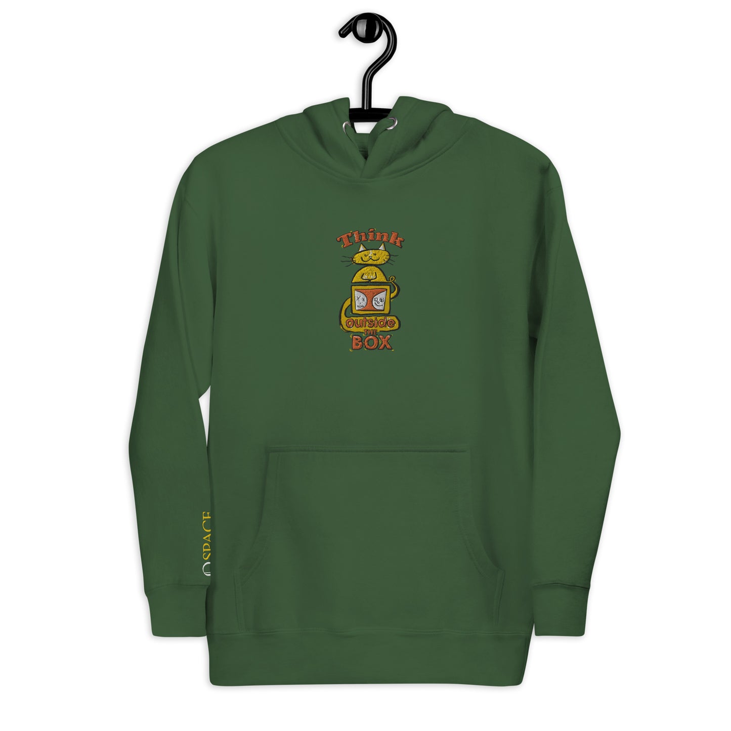"Think outside the box" hoodie for all