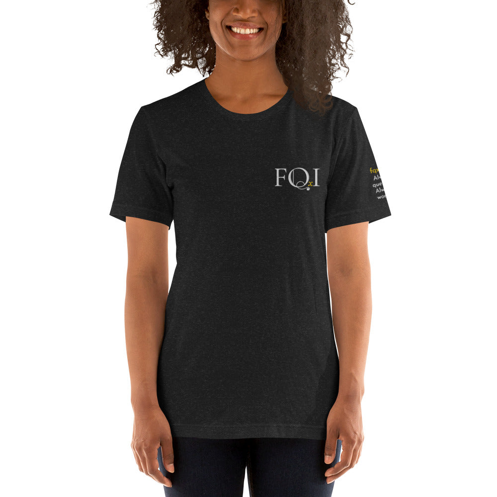 FQxI embroidered t-shirt for all