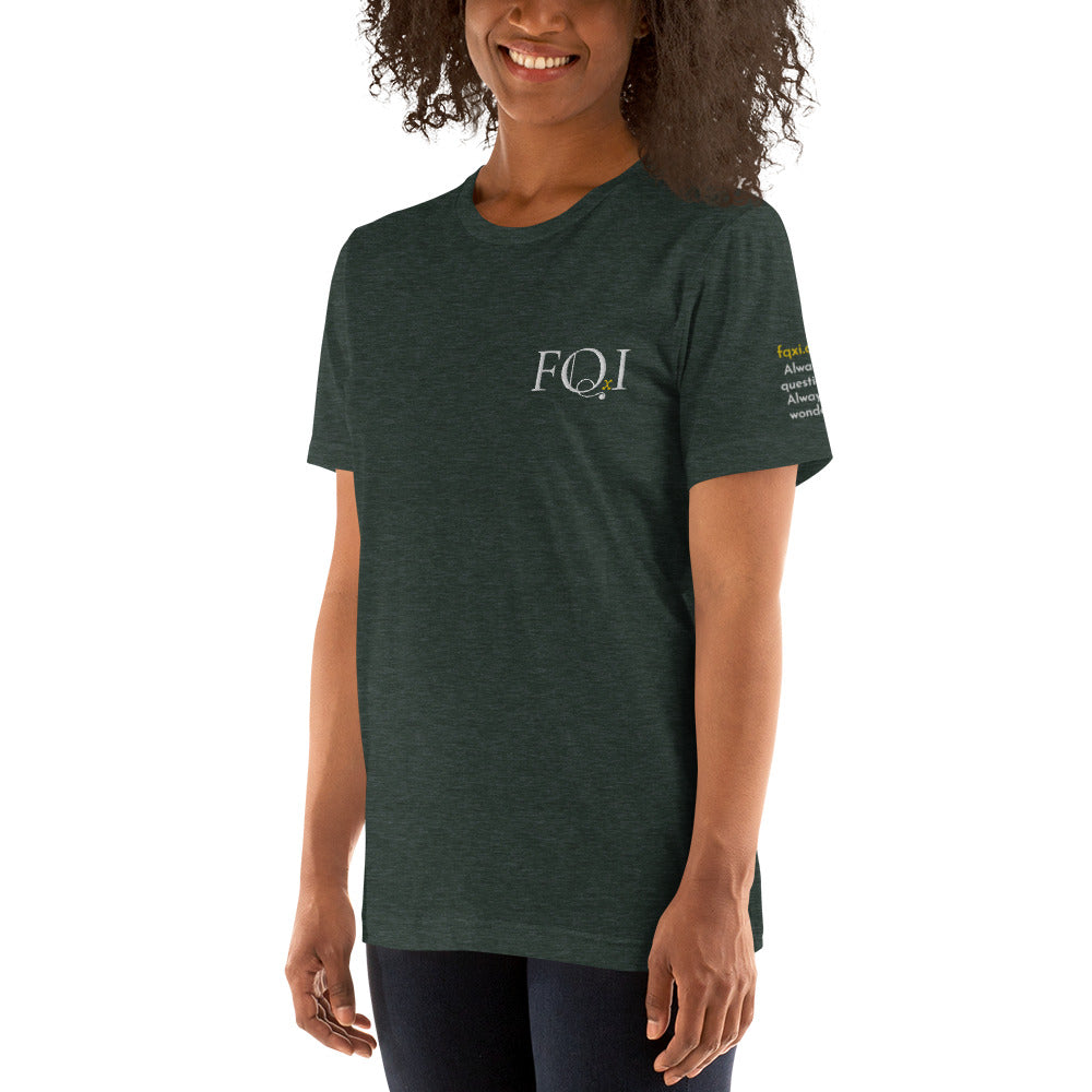 FQxI embroidered t-shirt for all