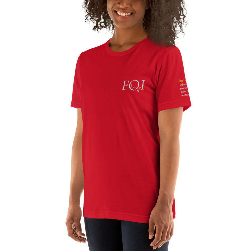FQxI embroidered t-shirt for all