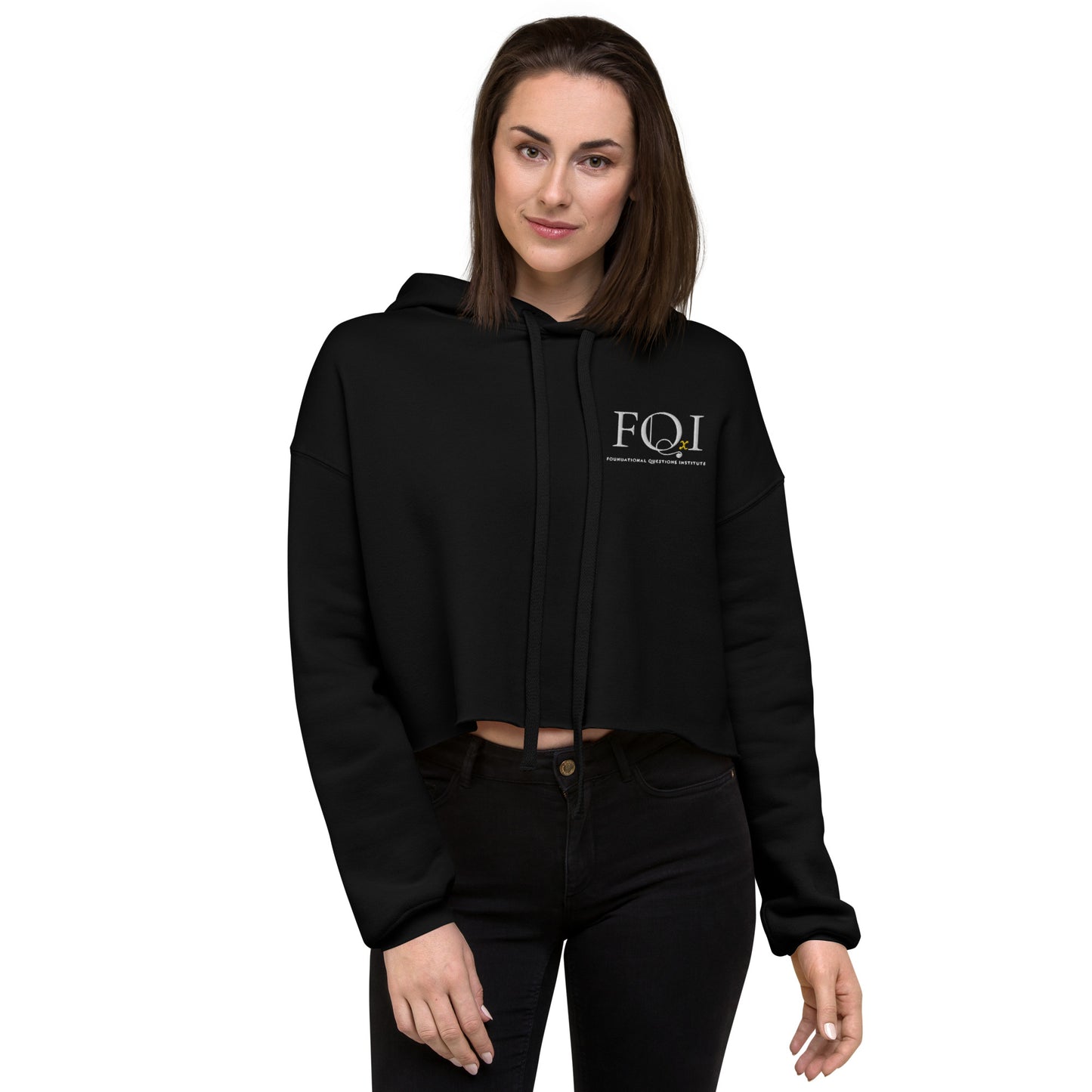 FQxI crop hoodie