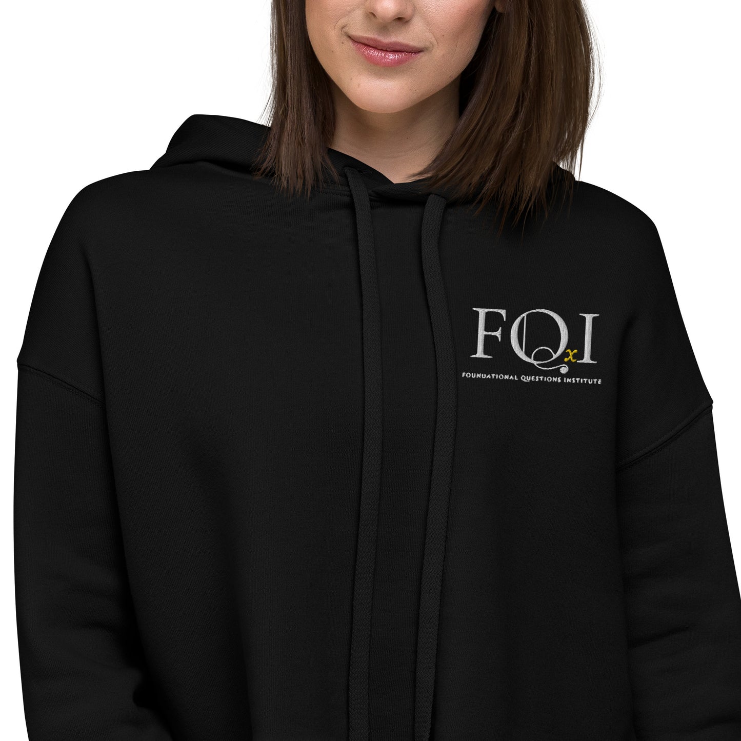 FQxI crop hoodie