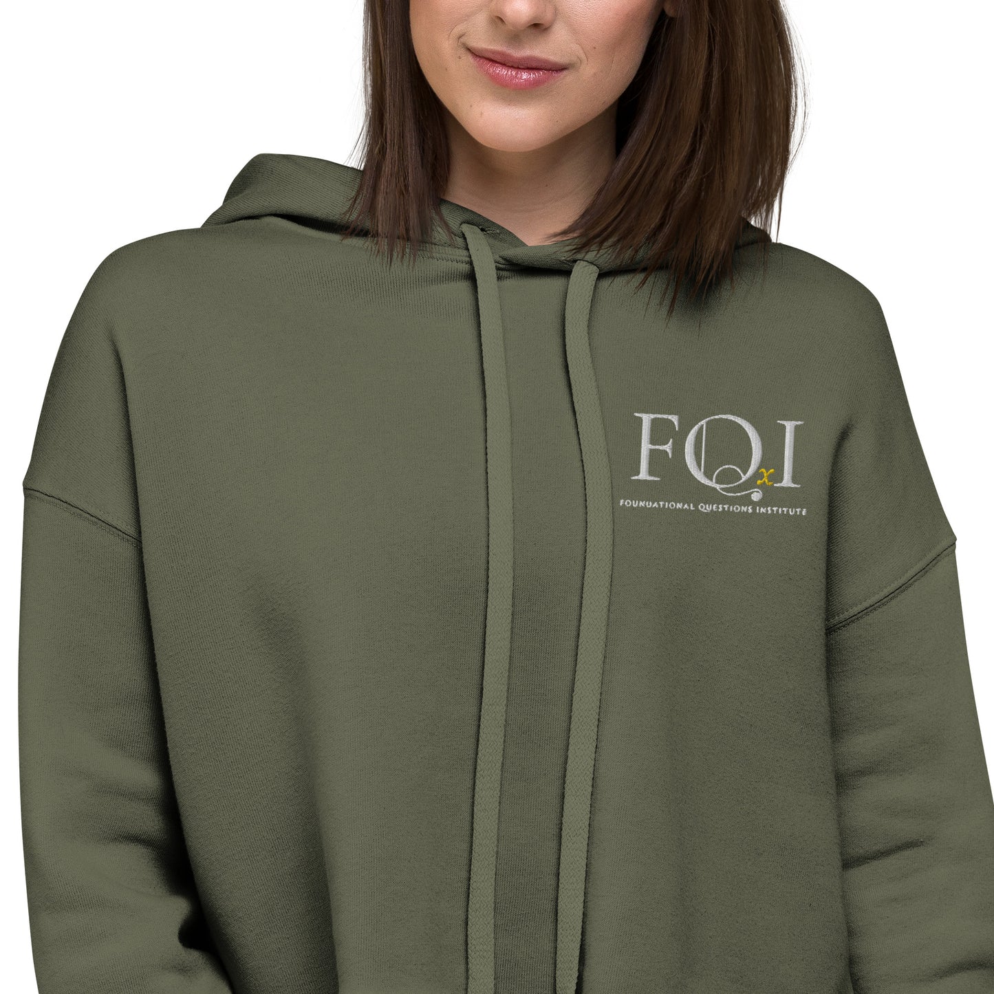 FQxI crop hoodie