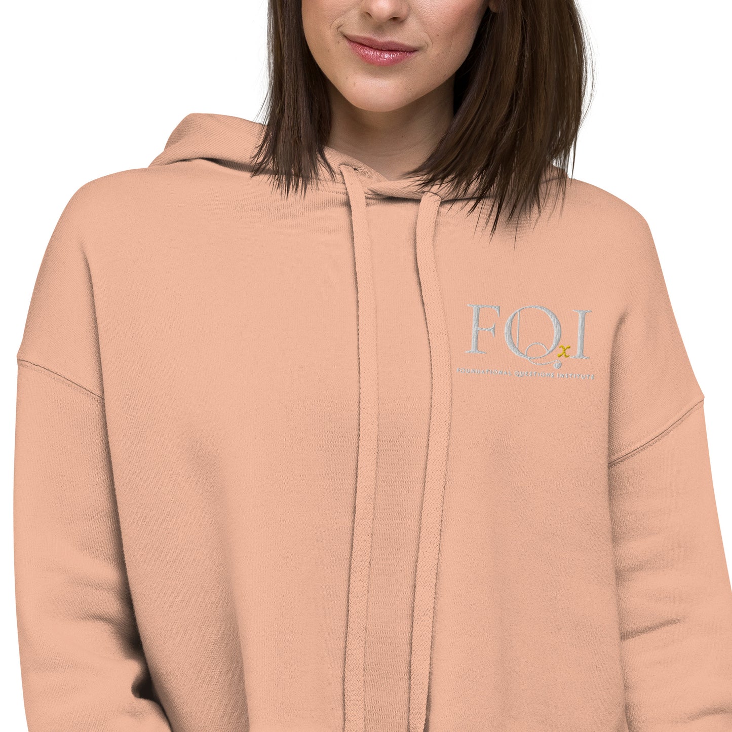 FQxI crop hoodie
