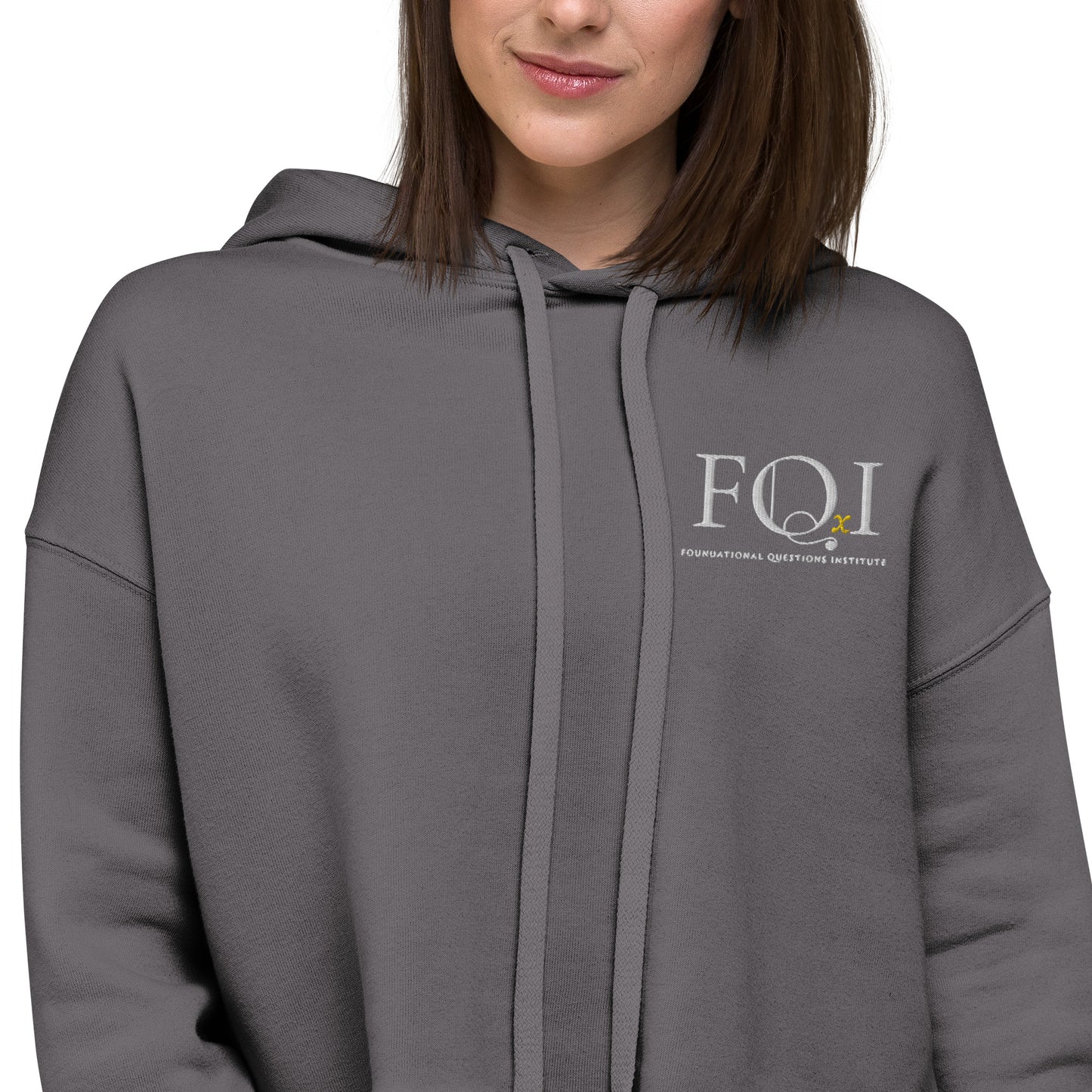 FQxI crop hoodie