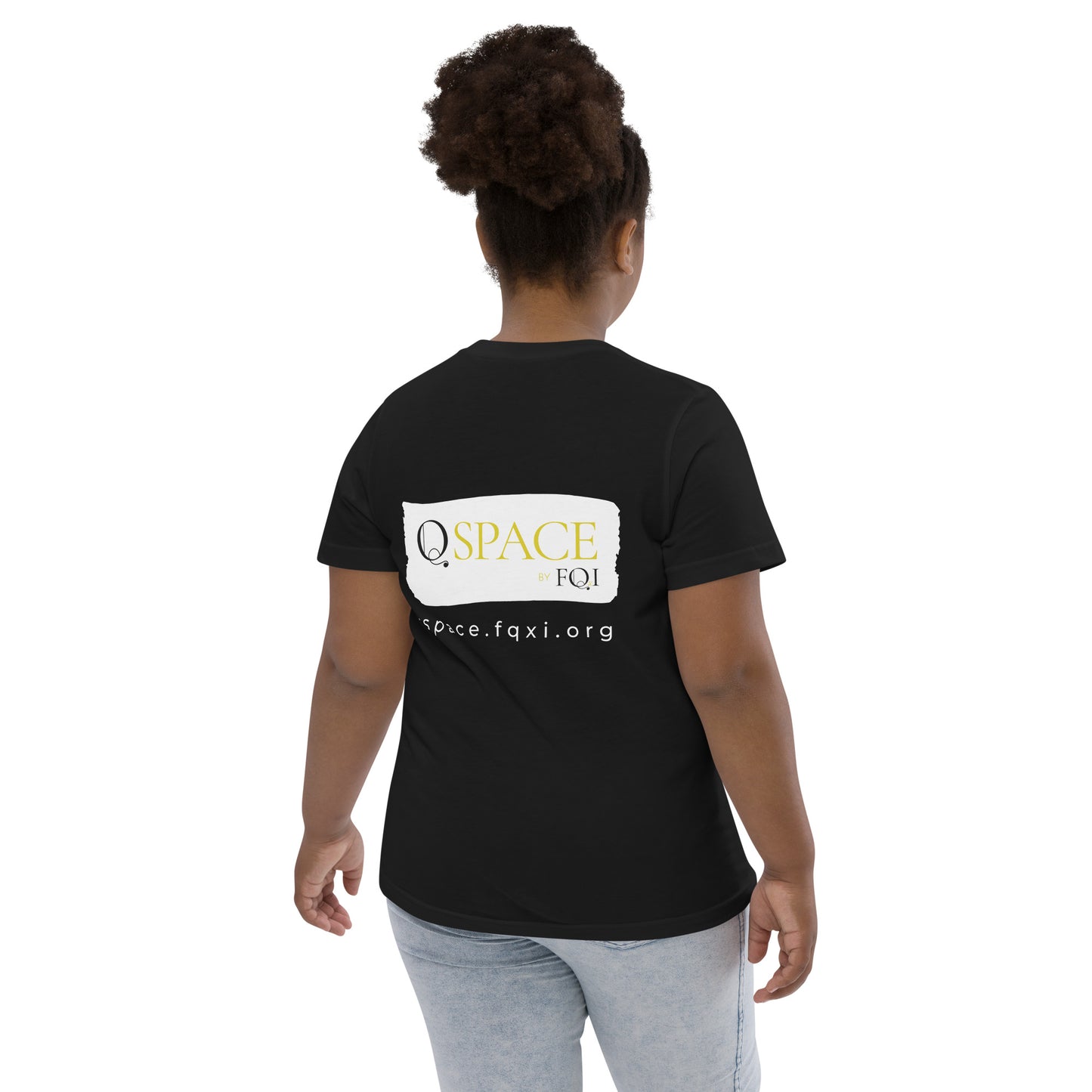 "Think outside the box" youth jersey tee