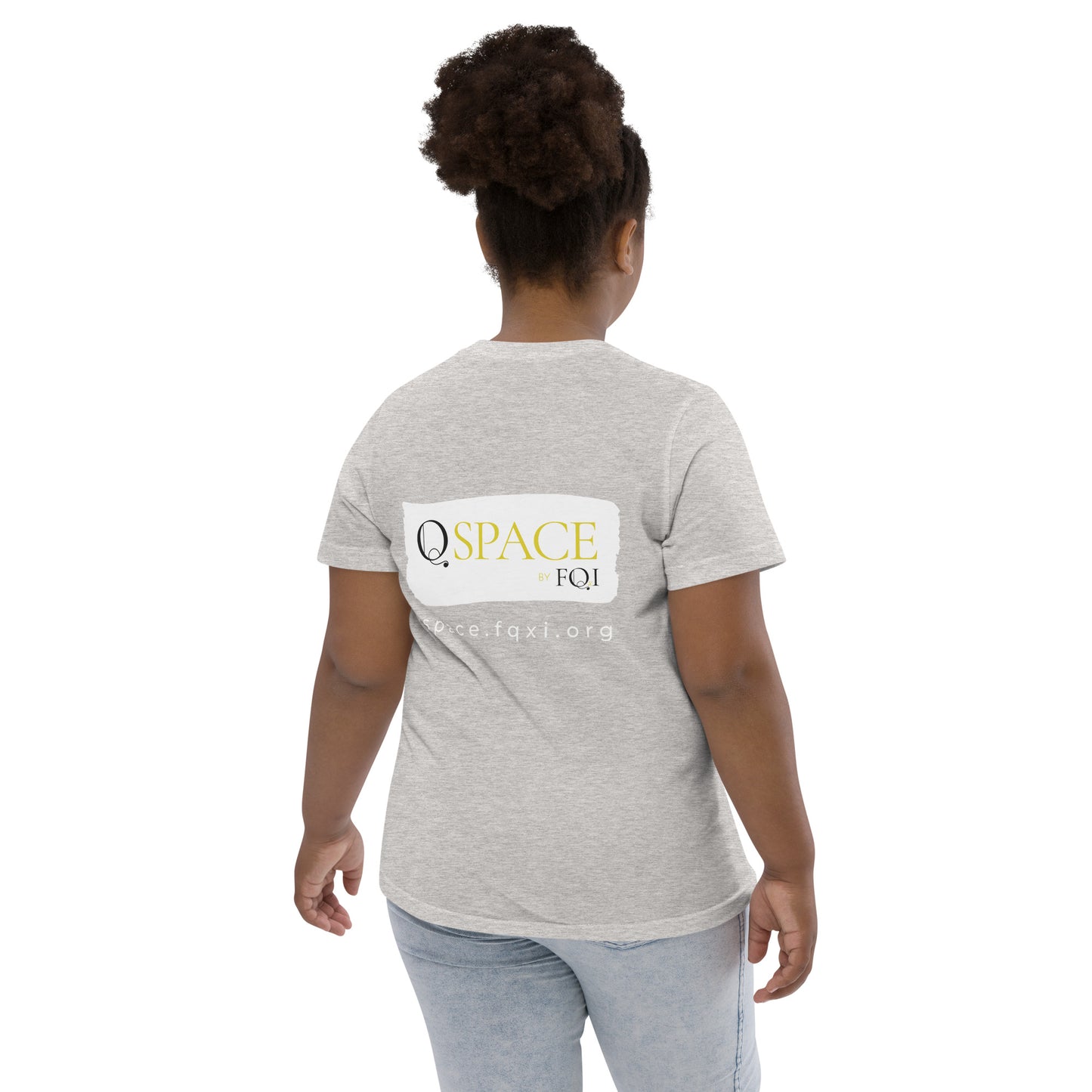 "Think outside the box" youth jersey tee