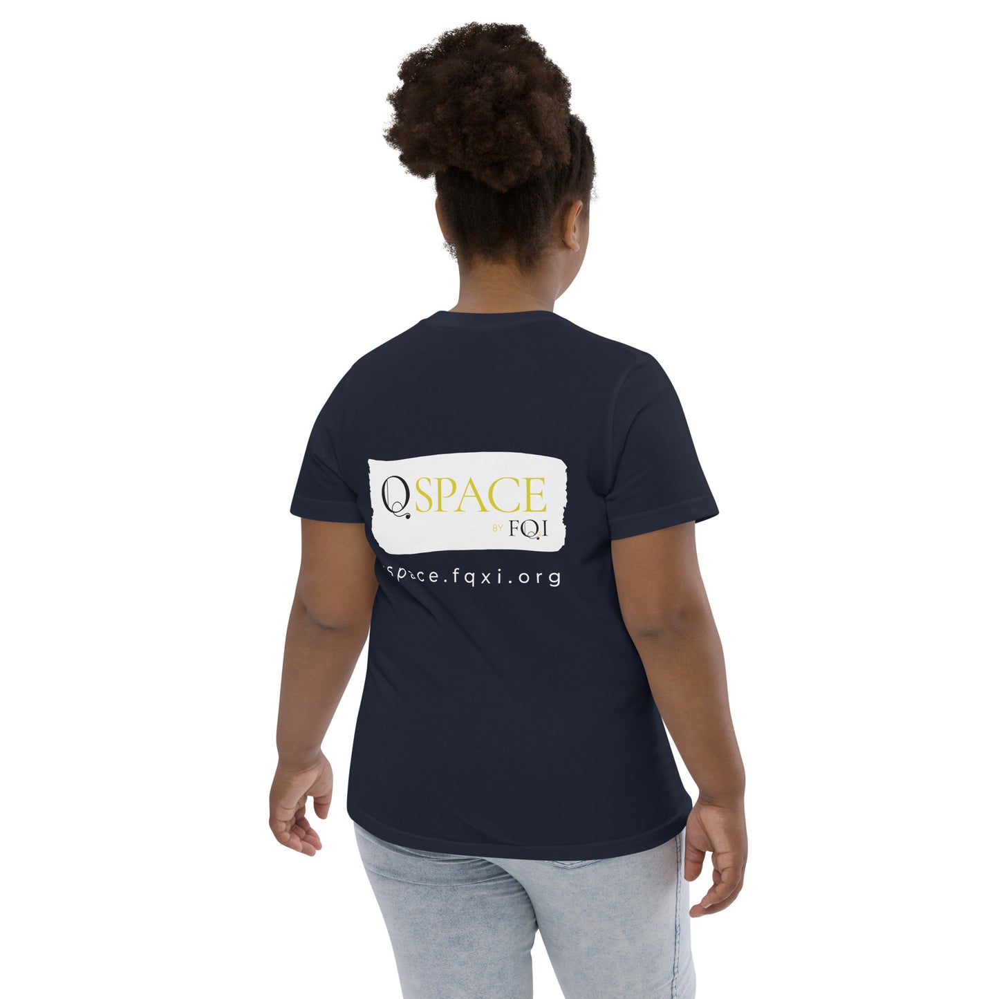 "Think outside the box" youth jersey tee