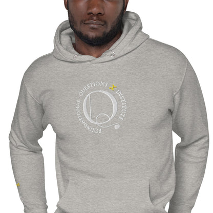 FQxI hoodie for all, embroidered on right wrist too