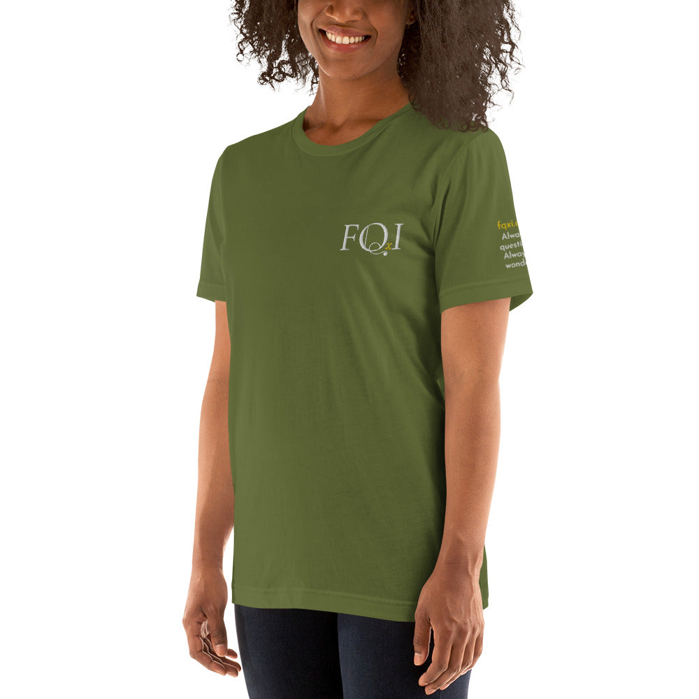 FQxI embroidered t-shirt for all