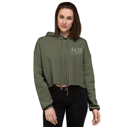 FQxI crop hoodie